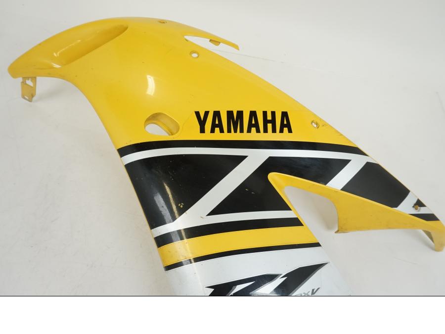 Snett uppifrån på Sidkåpa från en Yamaha YZF 1000 R1 -2006 motorcykel.