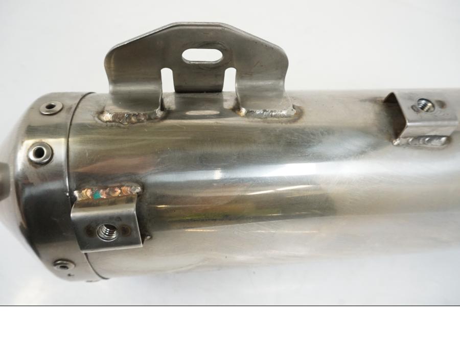 Extrabild1 på Ljuddämpare från en Triumph Speed Triple -2008 motorcykel.