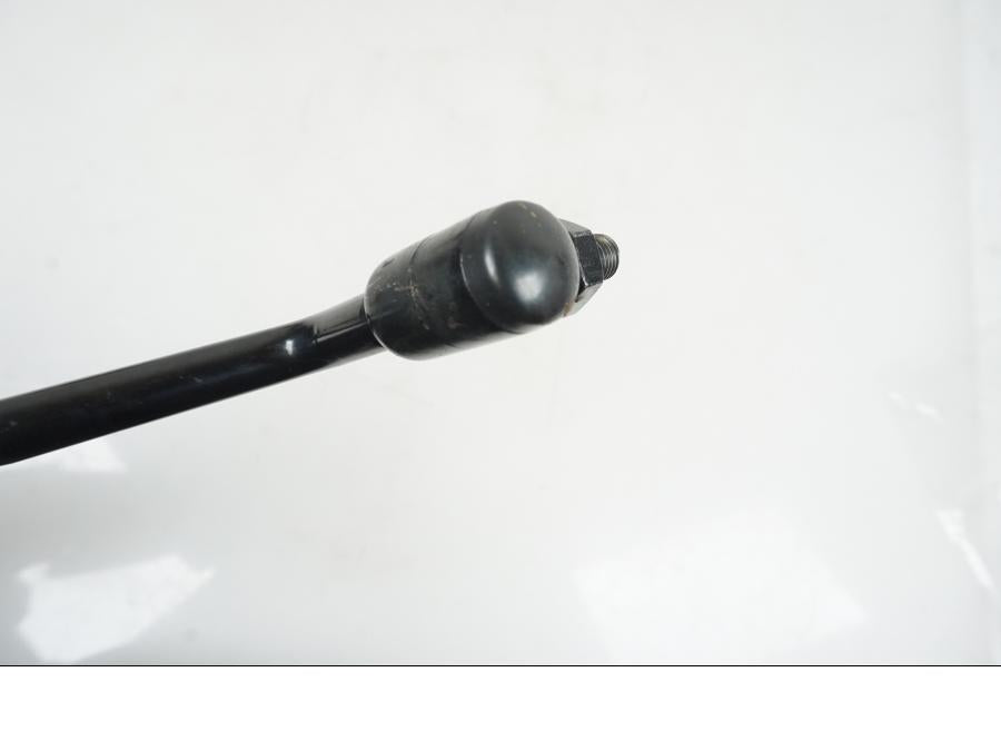 Snett uppifrån på Backspegel från en Yamaha SRX 600 -1986 motorcykel.