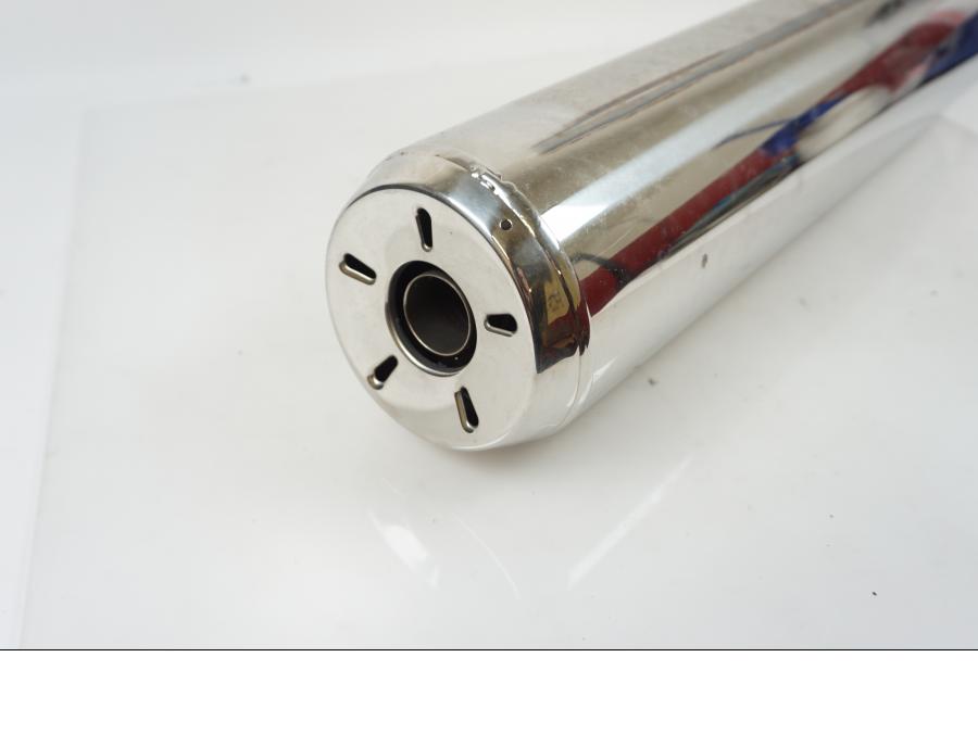 Höger sida på Ljuddämpare från en Yamaha FJR 1300 -2014 motorcykel.