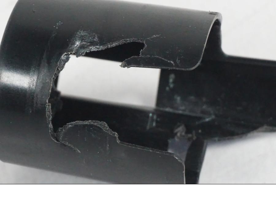 Snett nerifrån på Låssats från en Kawasaki Z 1000 -2011 motorcykel.