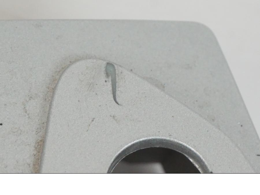 Snett uppifrån på Sadelfäste från en BMW R 1250 GS -2021 motorcykel.