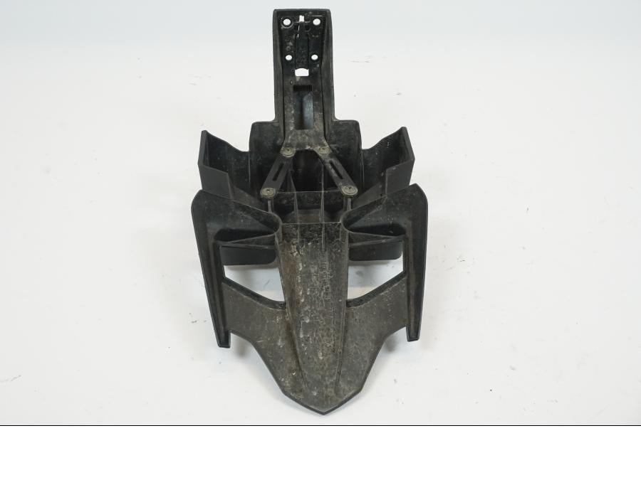 Snett uppifrån på Skylthållare från en Yamaha YZF 1000 R1 -2007 motorcykel.