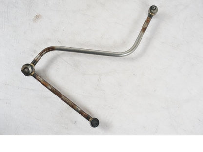 Snett uppifrån på Oljerör från en Kawasaki Z 900 -2019 motorcykel.