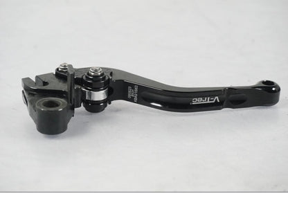 Snett nerifrån på Kopplingsgrepp från en Kawasaki ZX-6R -2005 motorcykel.