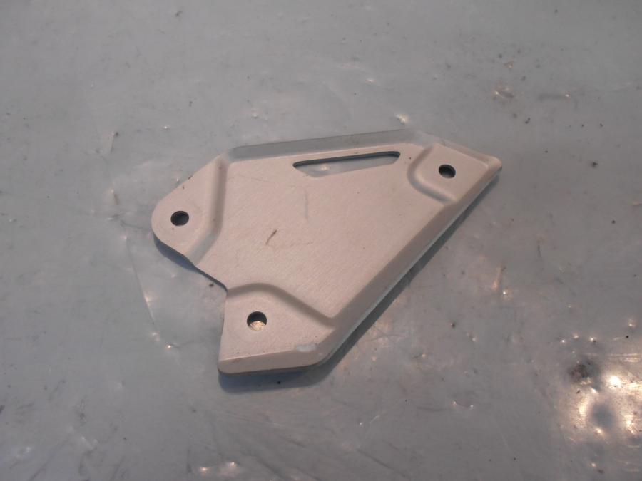 Baksidan på Fotpinnehälskydd från en Kawasaki Z 900 -2018 motorcykel.