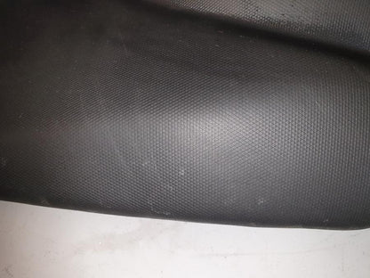 Snett uppifrån på Sadel från en BMW F 800 S -2010 motorcykel.