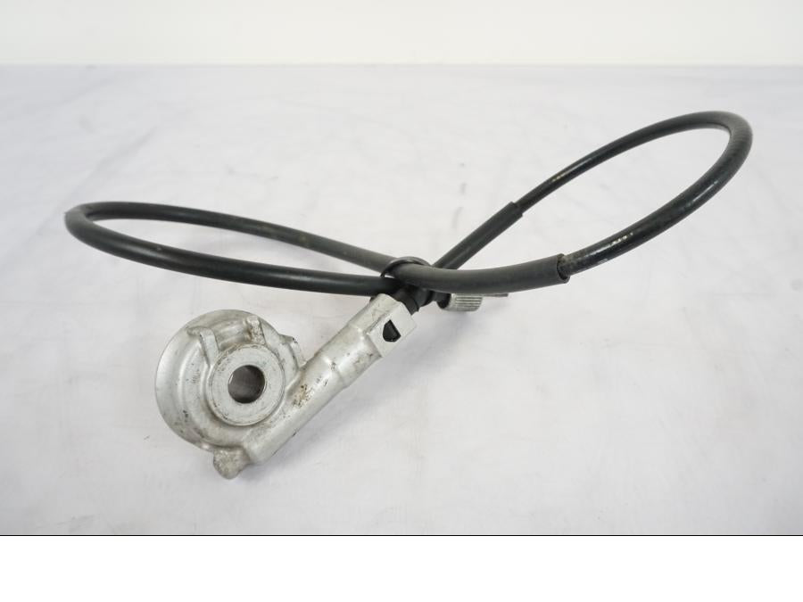 Framsidan på Hastighetsdrivning från en Honda CBR 125 R -2006 motorcykel.