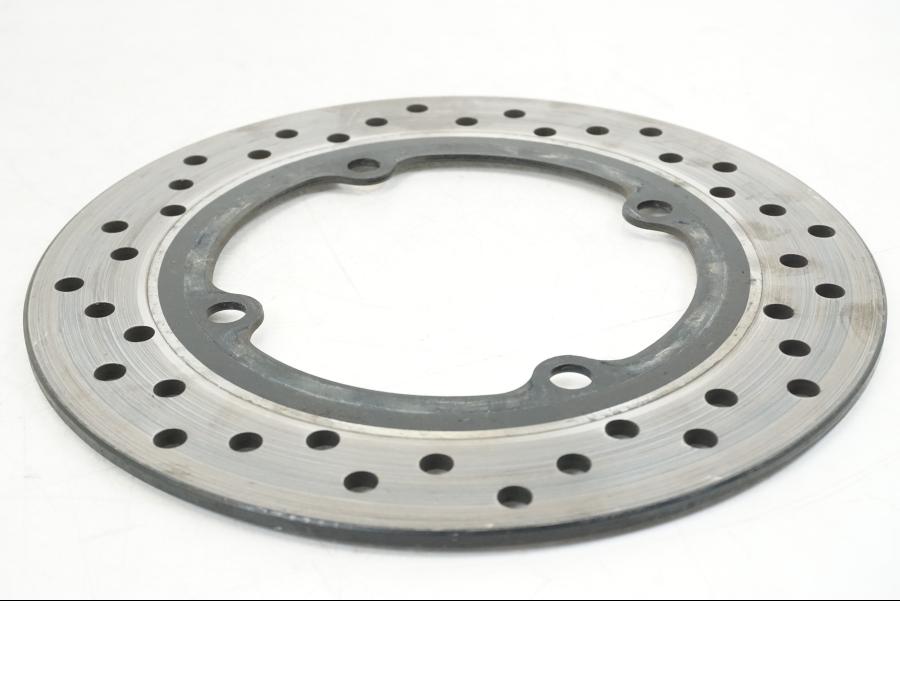 Baksidan på Bromsskiva från en Honda CBR 650 R -2019 motorcykel.