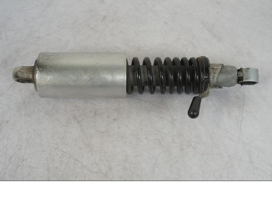 Baksidan på Stötdämpare från en BMW R 60 -1971 motorcykel.