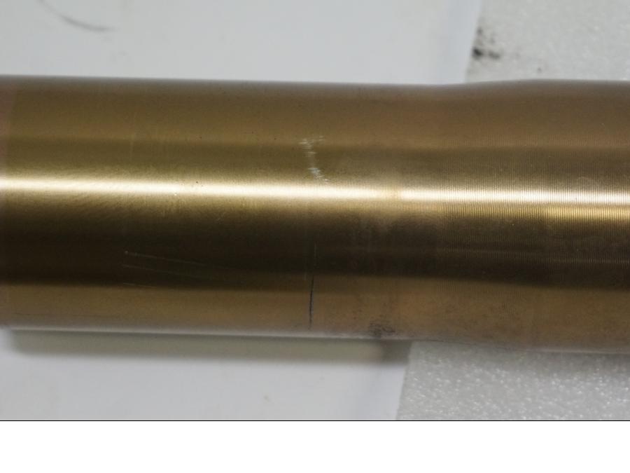 Höger sida på Gaffelben från en Suzuki GSX-R 1000 -2007 motorcykel.