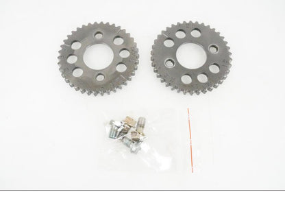 Framsidan på Kamkedjedrev från en Honda VFR 800 -2005 motorcykel.