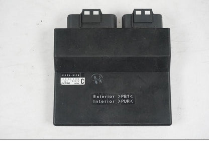 Vänster sida på Låssats från en Kawasaki Z 1000 -2008 motorcykel.