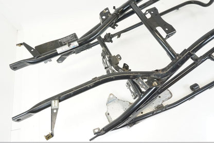 Snett nerifrån på Bakram från en BMW K 1200 LT -2004 motorcykel.