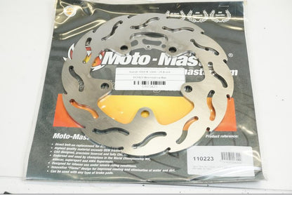 Framsidan på Bromsskiva från en Suzuki GSX-R 1000 -2015 motorcykel.