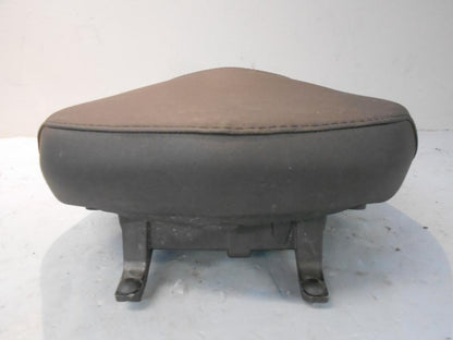 Snett uppifrån på Sadel från en BMW R 1200 RS -2016 motorcykel.