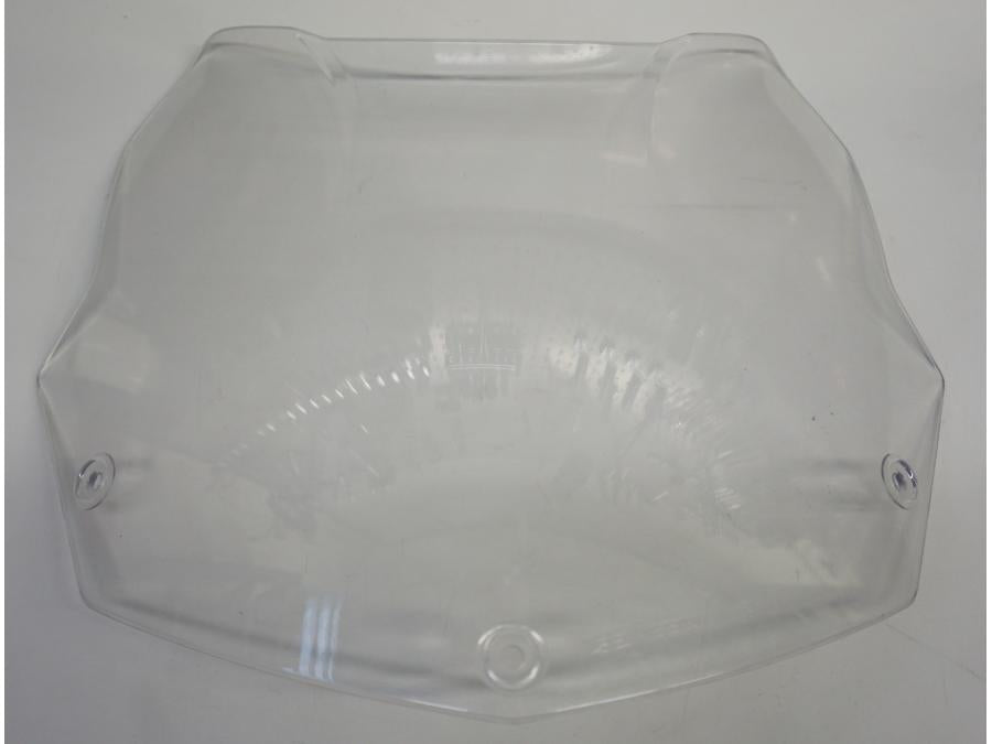 Framsidan på Vindruta från en BMW F 800 S -2007 motorcykel.