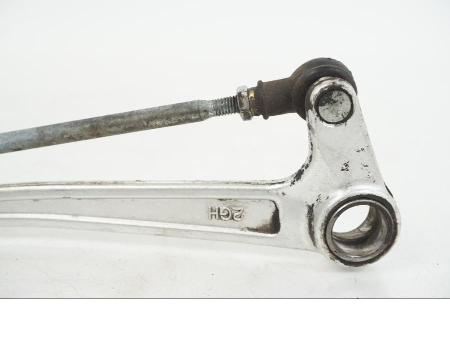 Snett uppifrån på Växelpedal från en Yamaha FZR 1000 -1990 motorcykel.