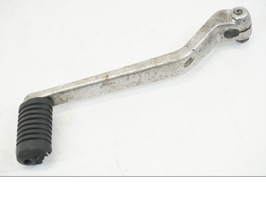 Snett uppifrån på Växelpedal från en Honda NSR 125 -1991 motorcykel.