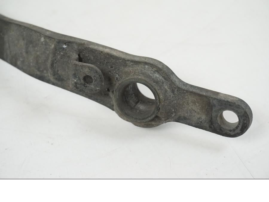 Snett uppifrån på Bromspedal från en Honda CBR 125 R -2006 motorcykel.