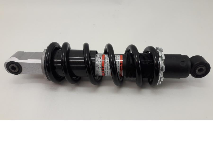 Baksidan på Stötdämpare från en Kawasaki Z 900 -2020 motorcykel.