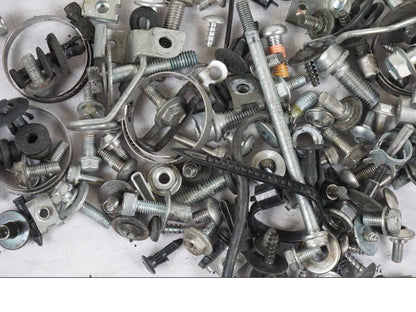 Baksidan på Skruv / Mutter etc från en Suzuki GSX-R 750 -2007 motorcykel.