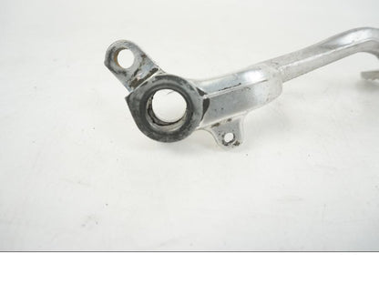 Snett uppifrån på Bromspedal från en Kawasaki ZZR 1100 -1994 motorcykel.