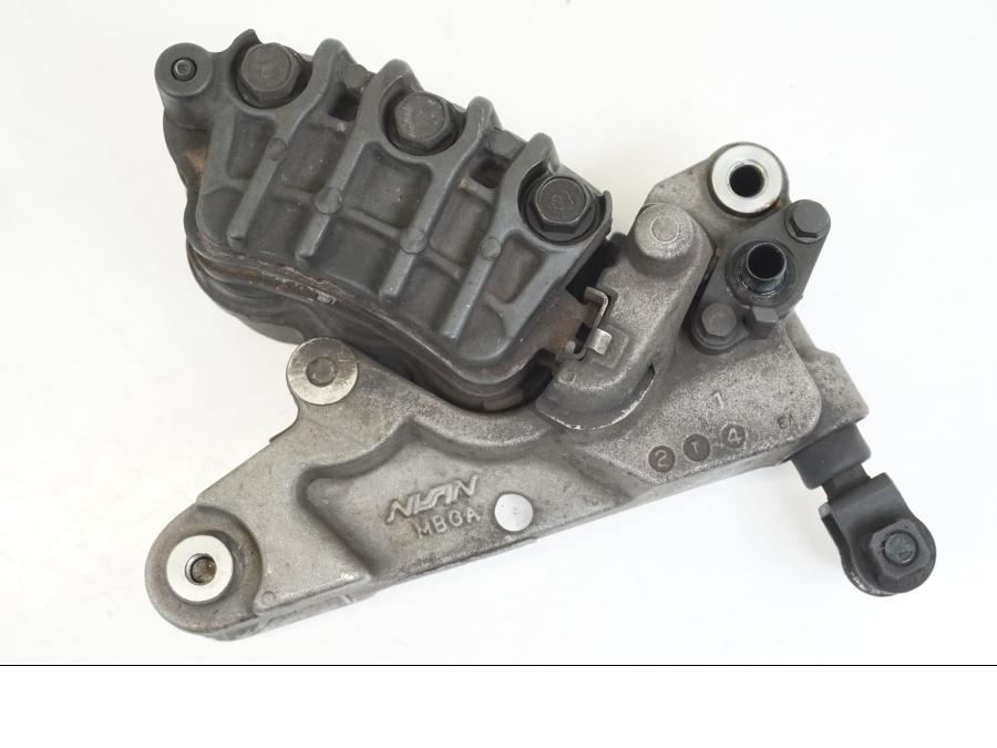 Snett nerifrån på Bromsok från en Honda VFR 800 -2003 motorcykel.