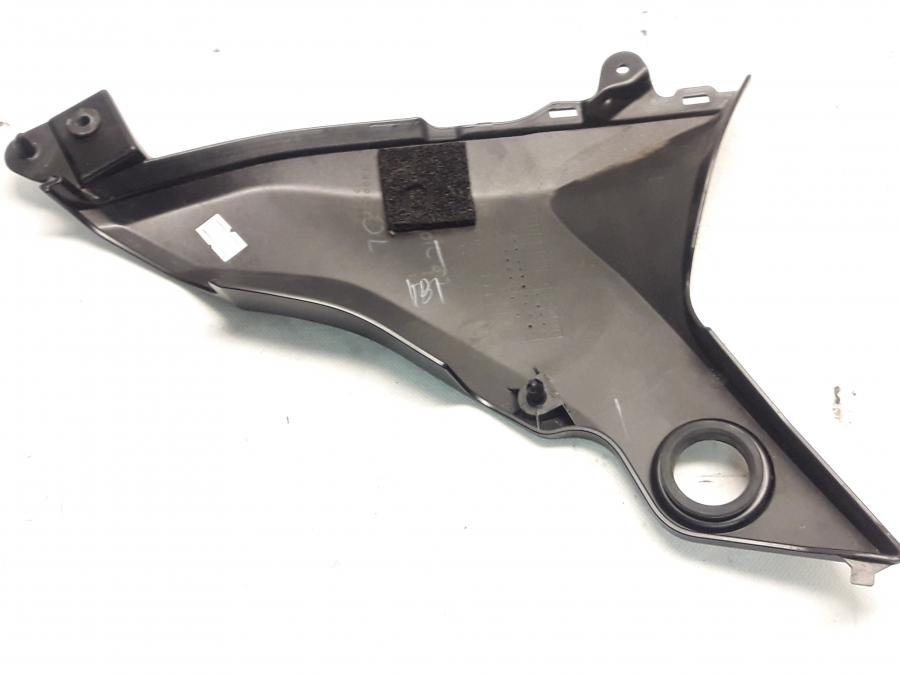 Baksidan på Sidopanel från en Kawasaki Z 800 -2015 motorcykel.