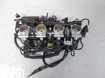 Framsidan på Spjällhus från en BMW K 1300 GT -2009 motorcykel.