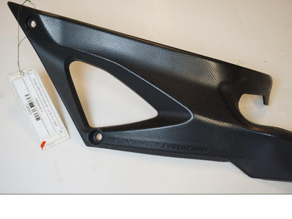 Baksidan på Sidopanel från en Ducati 848 EVO -2012 motorcykel.