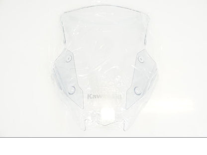 Framsidan på Vindruta från en Kawasaki Ninja 1000SX -2022 motorcykel.