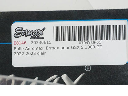 Extrabild1 på Vindruta från en Suzuki GSX-S 1000 -2023 motorcykel.