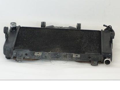 Vänster sida på Vattenkyl från en Yamaha TDM 850 -1998 motorcykel.