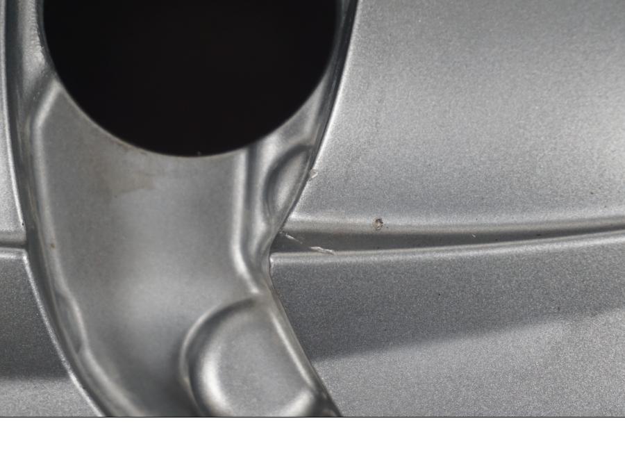 Snett uppifrån på Ventilkåpa från en BMW R NineT -2017 motorcykel.