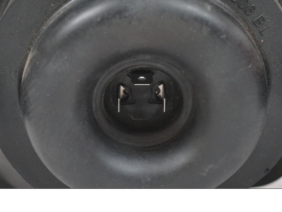 Snett uppifrån på Strålkastare från en BMW K 75 -1992 motorcykel.