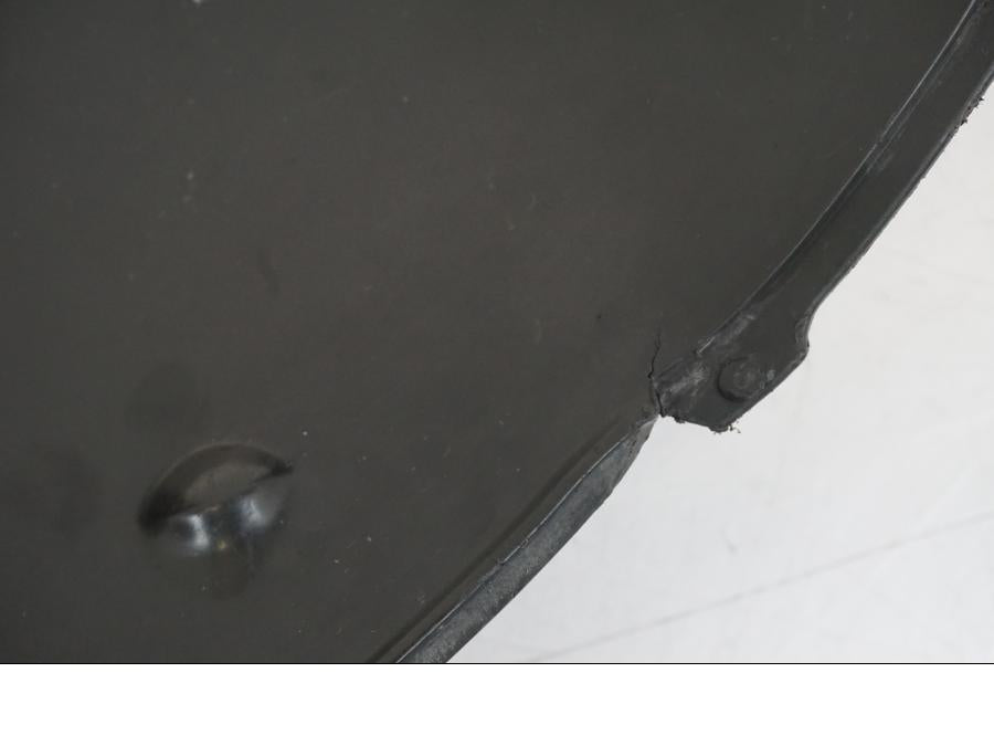 Snett uppifrån på Toppkåpsinsida från en Suzuki GSX-R 1000 -2005 motorcykel.