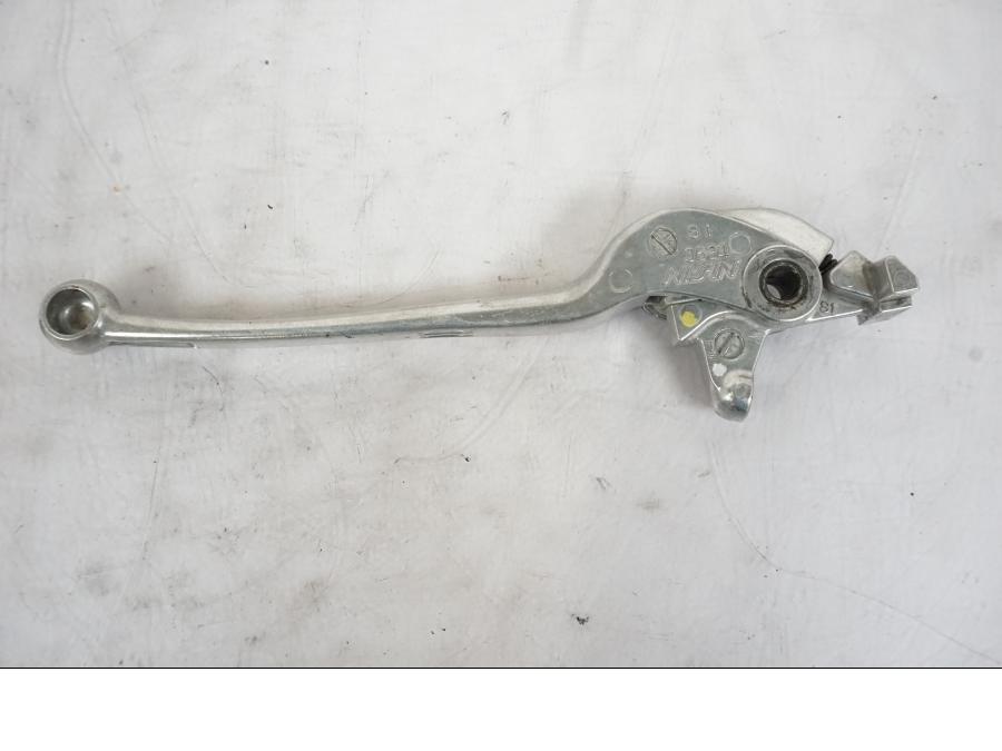 Vänster sida på Bromsgrepp från en Kawasaki ER-6N -2012 motorcykel.