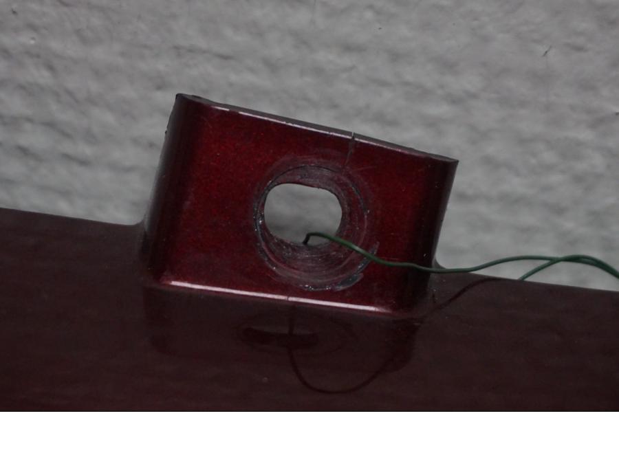 Baksidan på Sidopanel från en Yamaha XV 535 -1994 motorcykel.