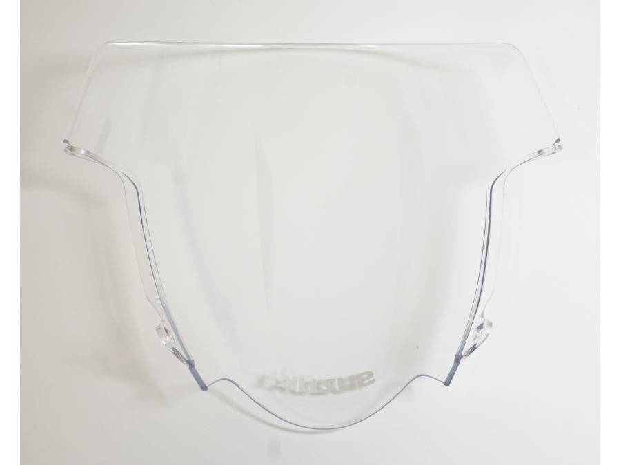 Vänster sida på Vindruta från en Suzuki GSF 650 -2005 motorcykel.
