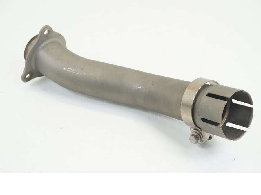 Snett uppifrån på Mellanrör från en Kawasaki ZX-10R -2004 motorcykel.