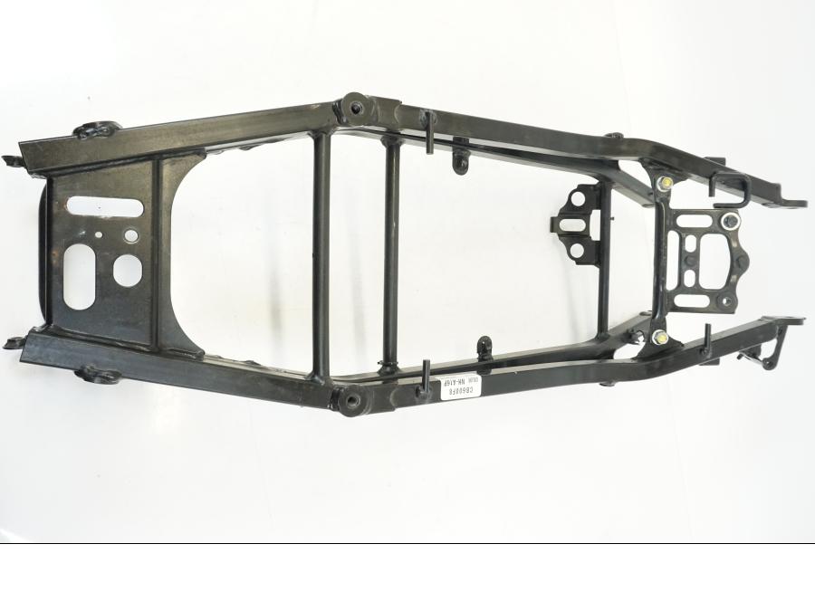 Vänster sida på Bakram från en Honda CB 600 F -2008 motorcykel.