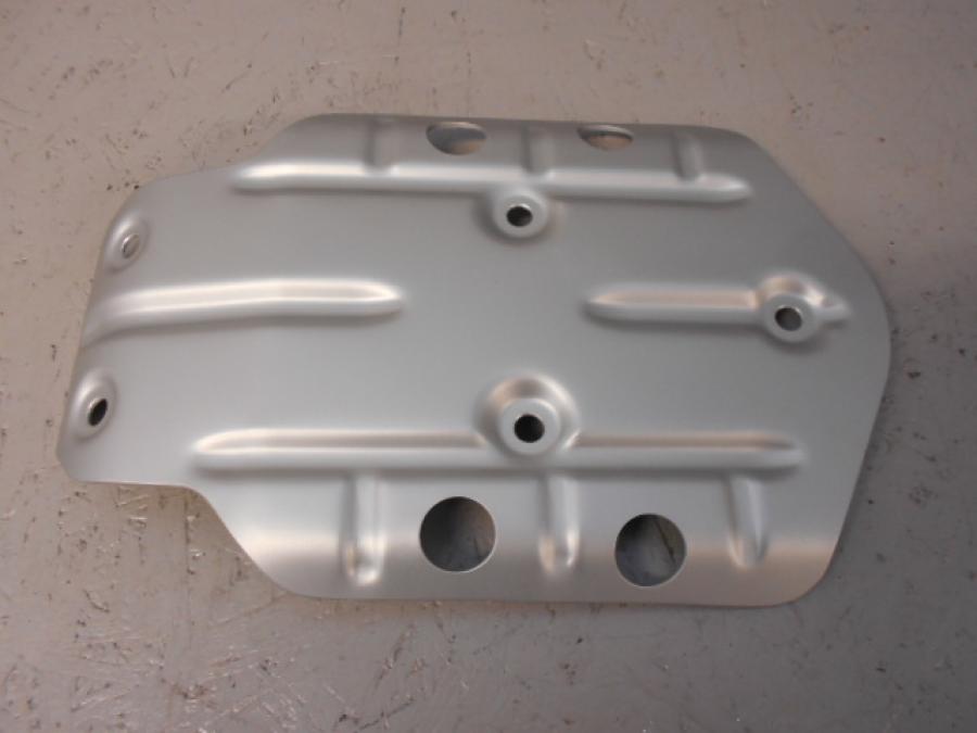 Baksidan på Hasplåt från en BMW R 1200 GS -2015 motorcykel.