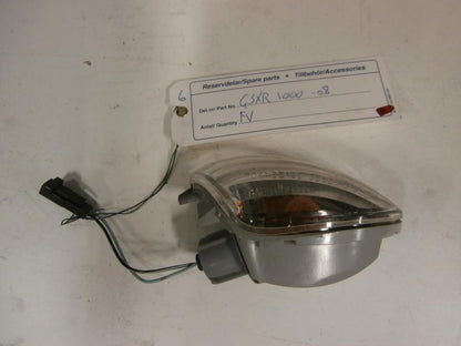 Framsidan på Blinkers från en Suzuki GSX-R 1000 -2008 motorcykel.