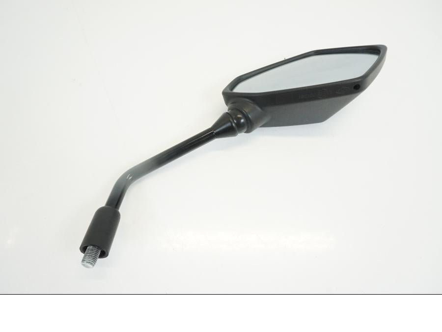 Baksidan på Backspegel från en Kawasaki Ninja 650 -2010 motorcykel.