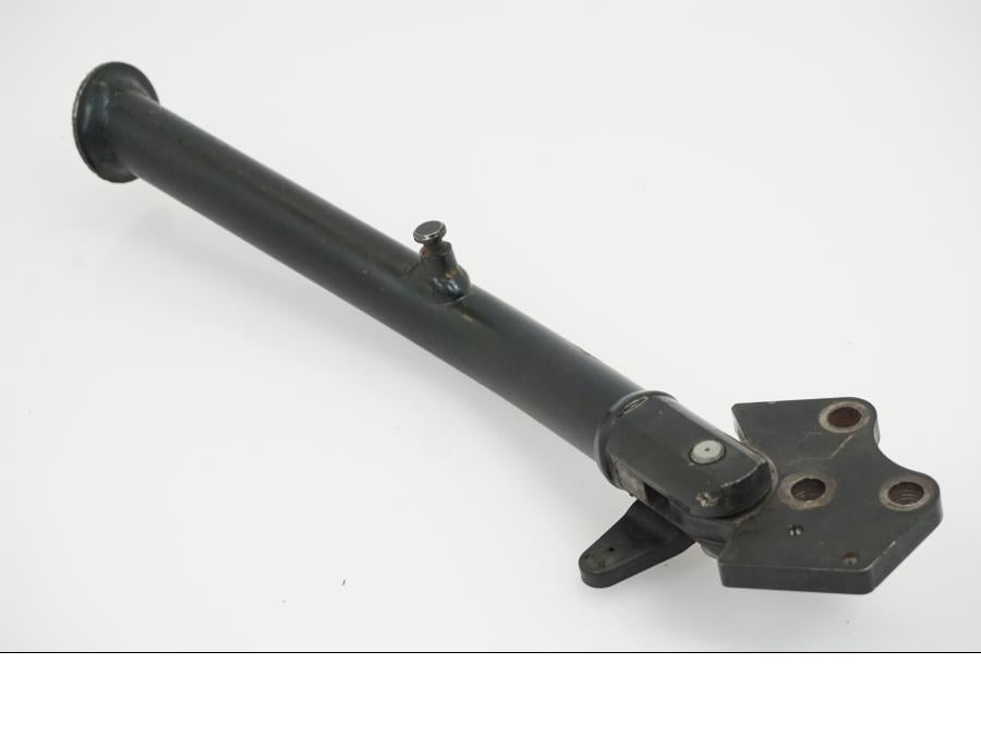 Höger sida på Sidostöd från en KTM 690 Duke -2012 motorcykel.