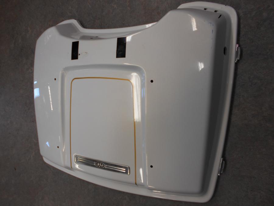 Höger sida på Topboxlock från en H-D Street Glide FLHX -2004 motorcykel.