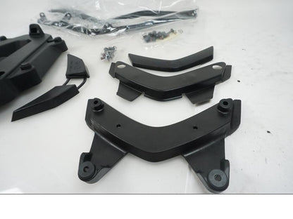 Snett uppifrån på Topboxplatta från en Ducati Multistrada 1200 -2017 motorcykel.