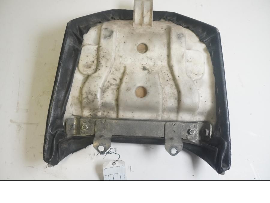 Snett uppifrån på Sadel från en Suzuki GSX-R 750 -1985 motorcykel.