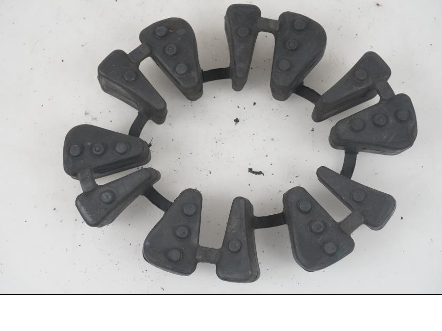 Framsidan på Ryckutjämnare från en Triumph Daytona 675 -2006 motorcykel.